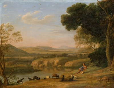 Pastoral Landscape by Claude Lorrain